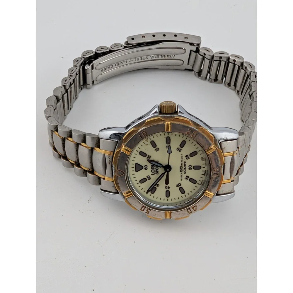 Lorus Sport Women's Watch 28mm‎ Case Two Tone 7.25